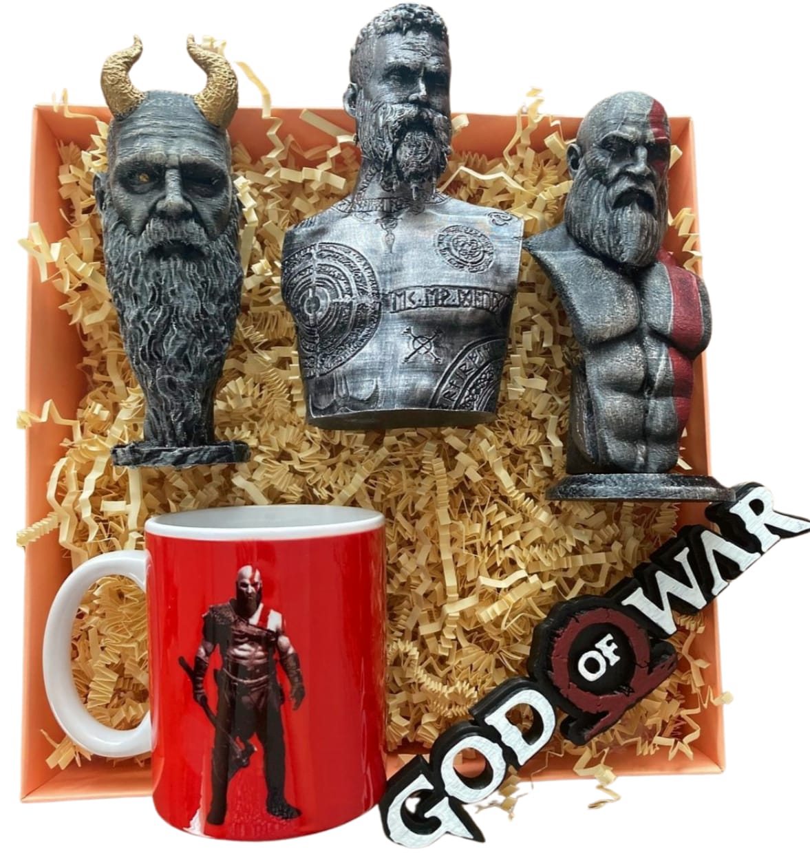 GOD OF WAR  HEDİYE, HEDİYE SETİ, DOĞUM GÜNÜ HEDİYESİ, SEVGİLİYE ÖZEL HEDİYE, KİŞİYE ÖZEL HEDİYE, KADINA HEDİYE, ERKEĞE HEDİYE, ROMANTİK HEDİYE hediye kutusu